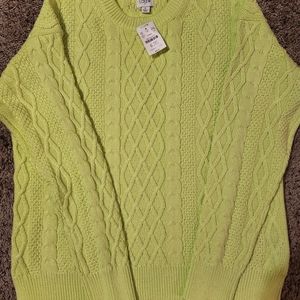 J Crew Cable-knit Sweater